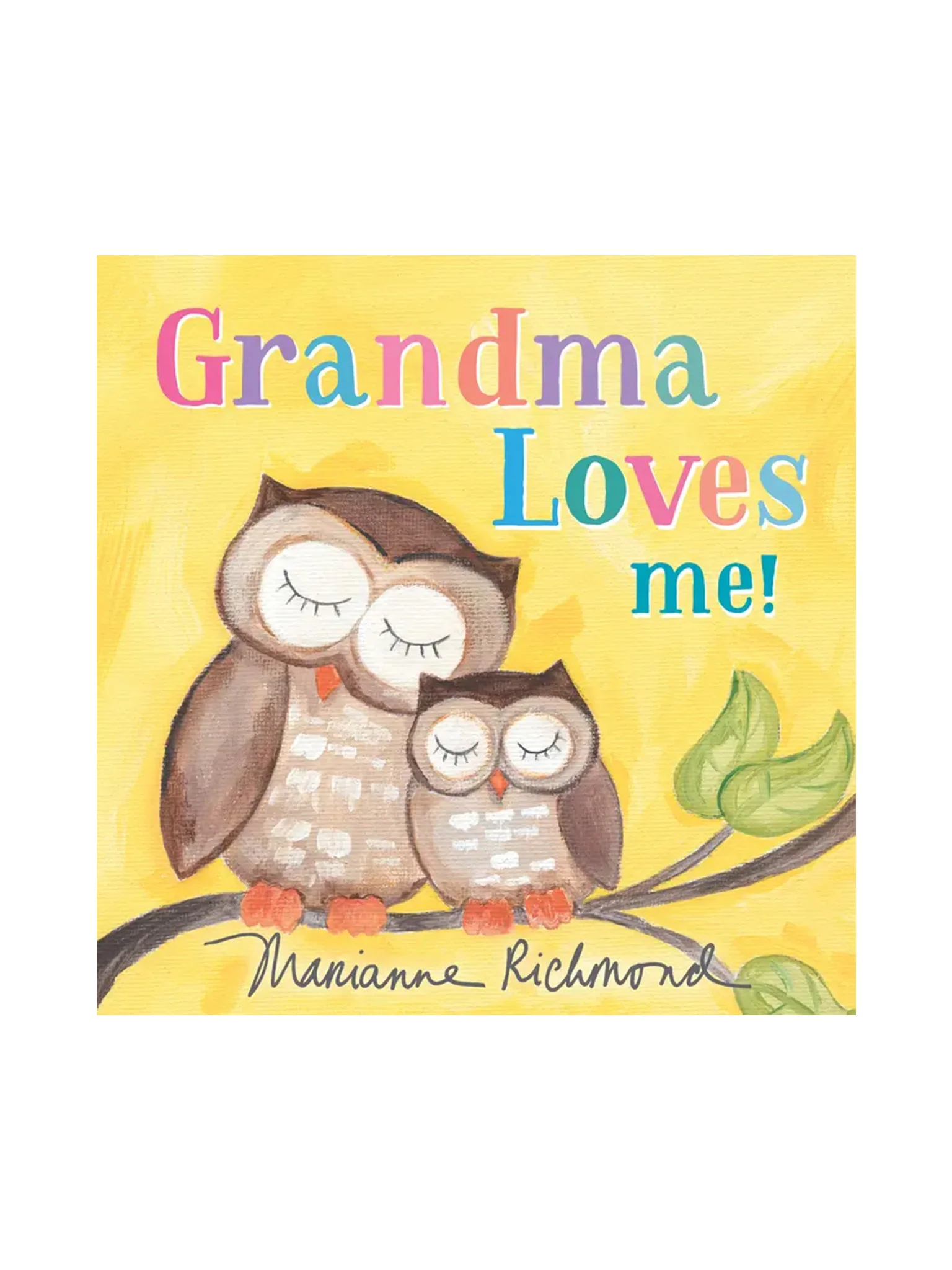 Grandma Loves Me Board Book