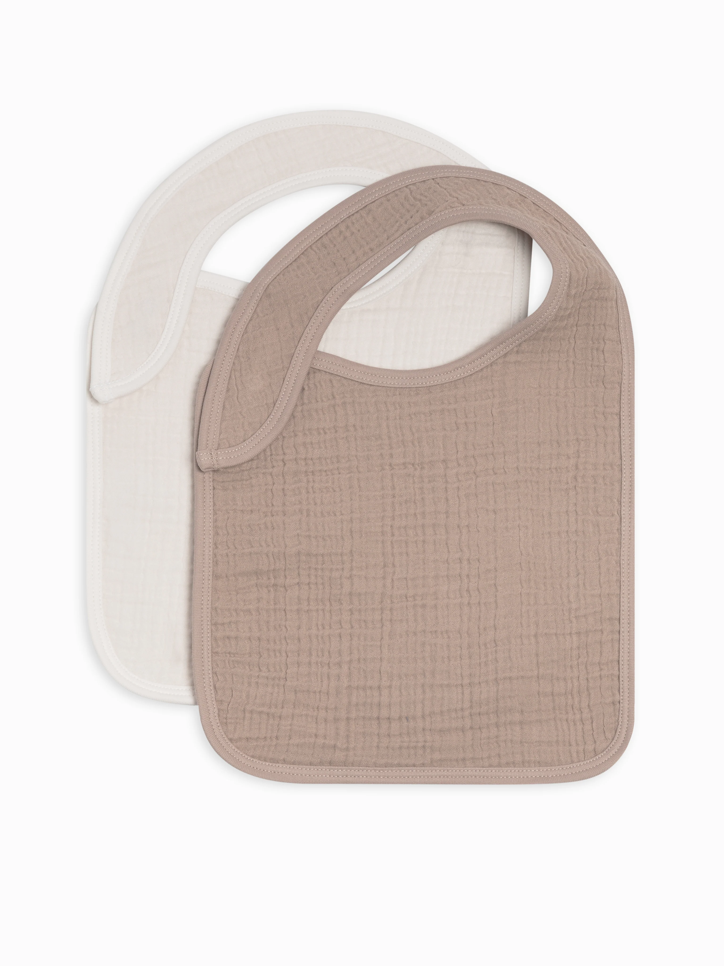 2-Pack Muslin Bibs