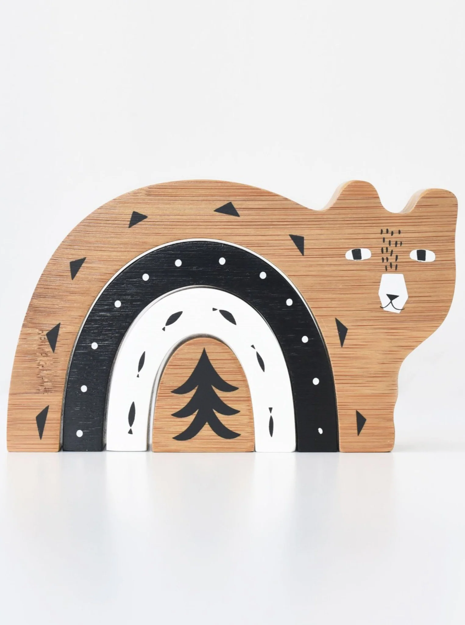 Bamboo Nesting Toy