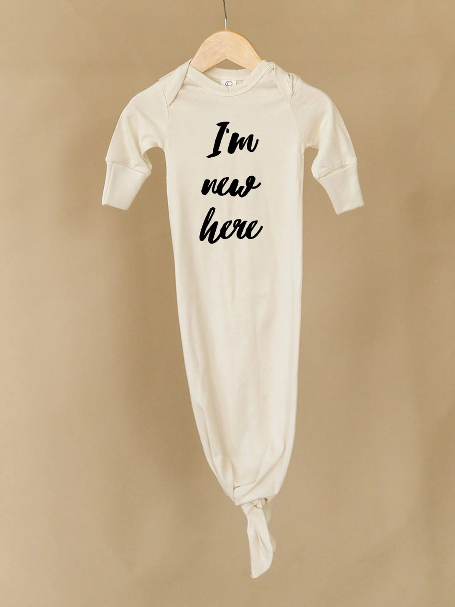 I'm New Here Infant Gown