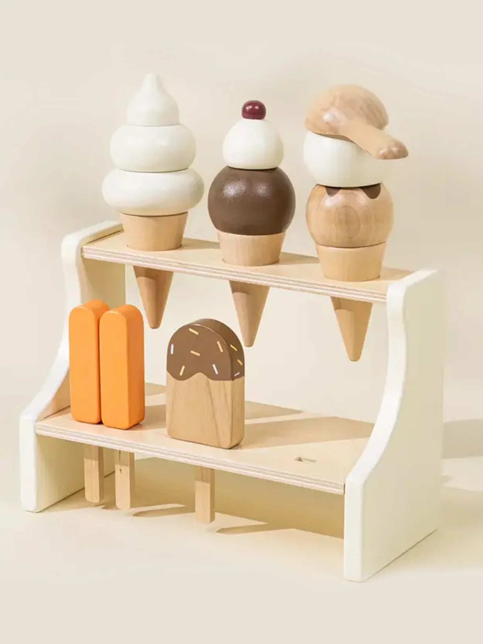 Wooden Ice Cream Stand