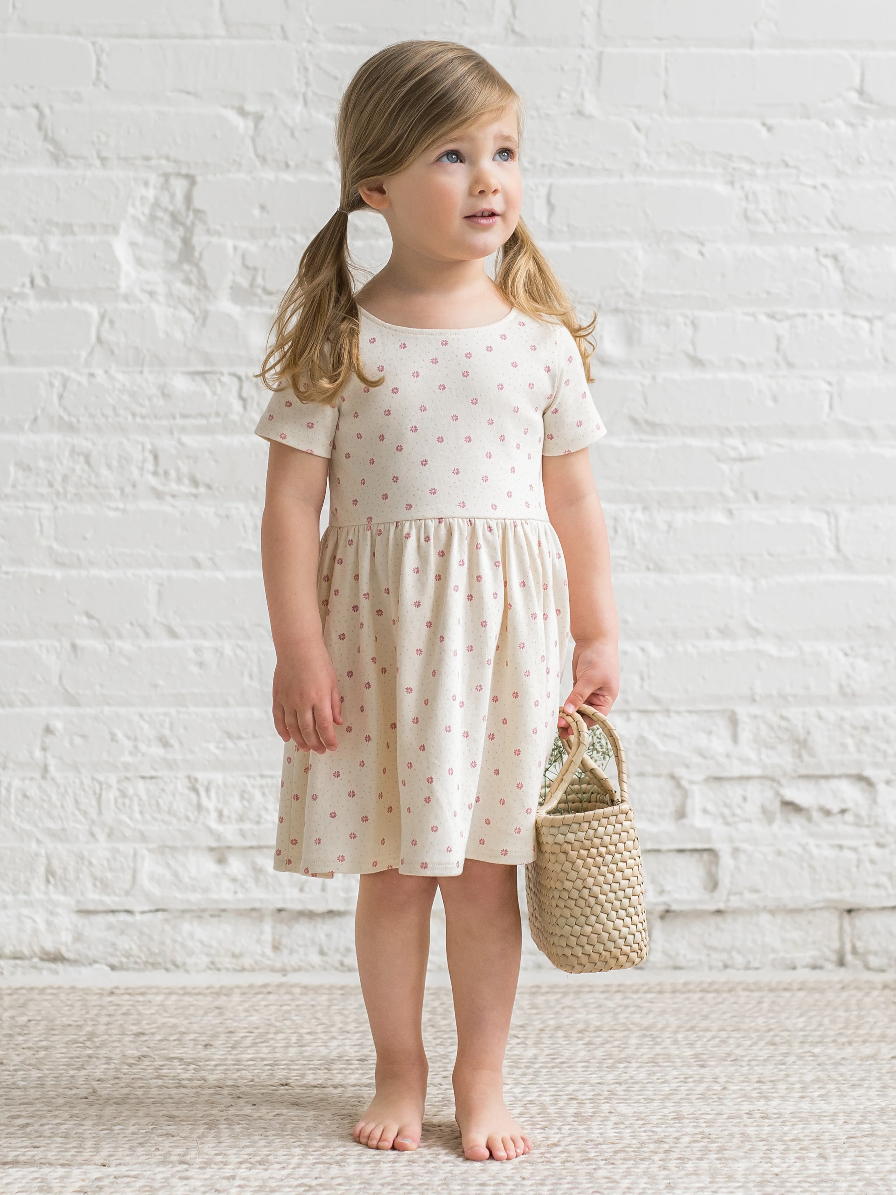 Stella Short Sleeve Swing Dress