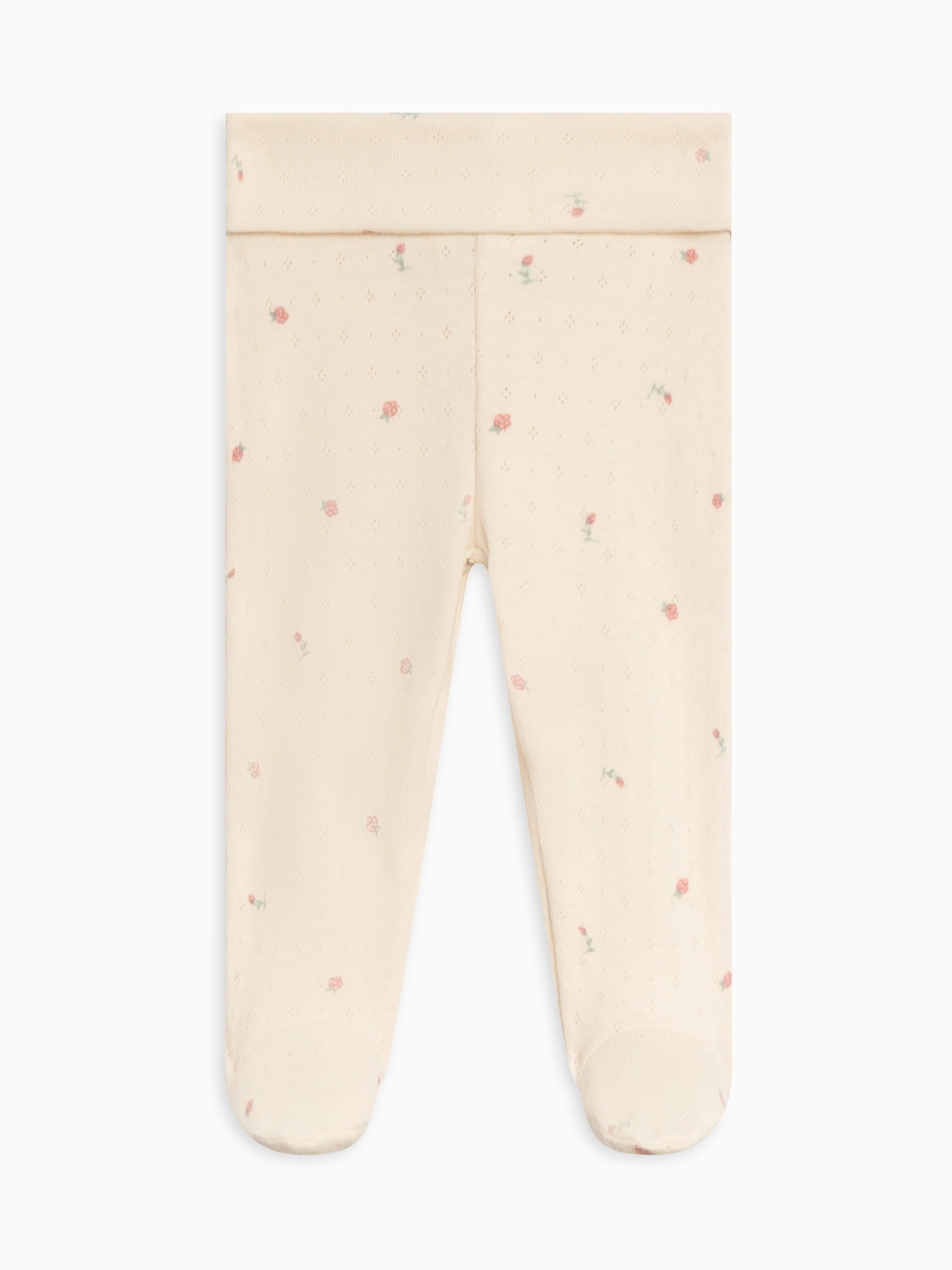 Chloe Pointelle Footed Pants