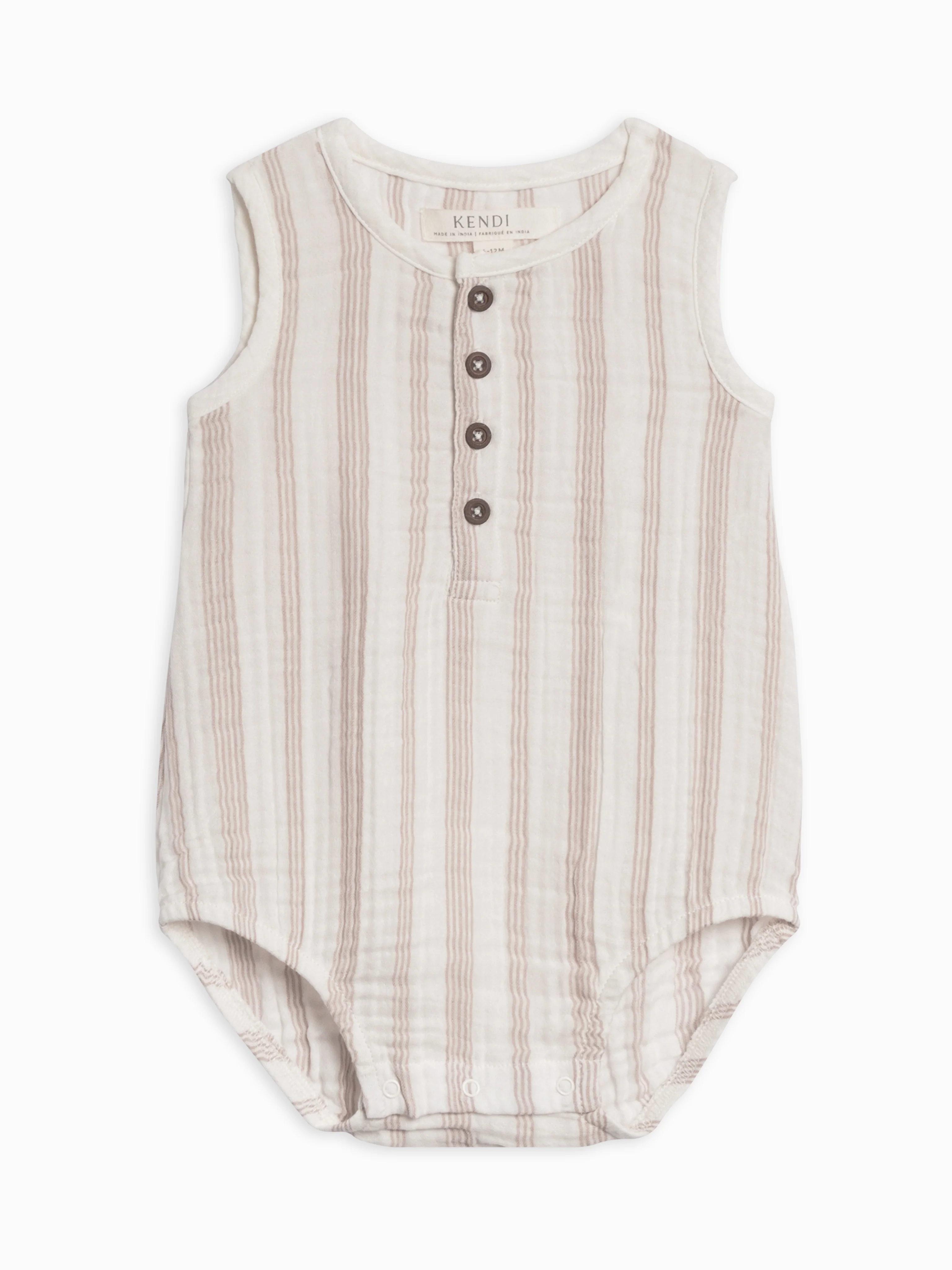 Bowie Muslin Bubble Romper