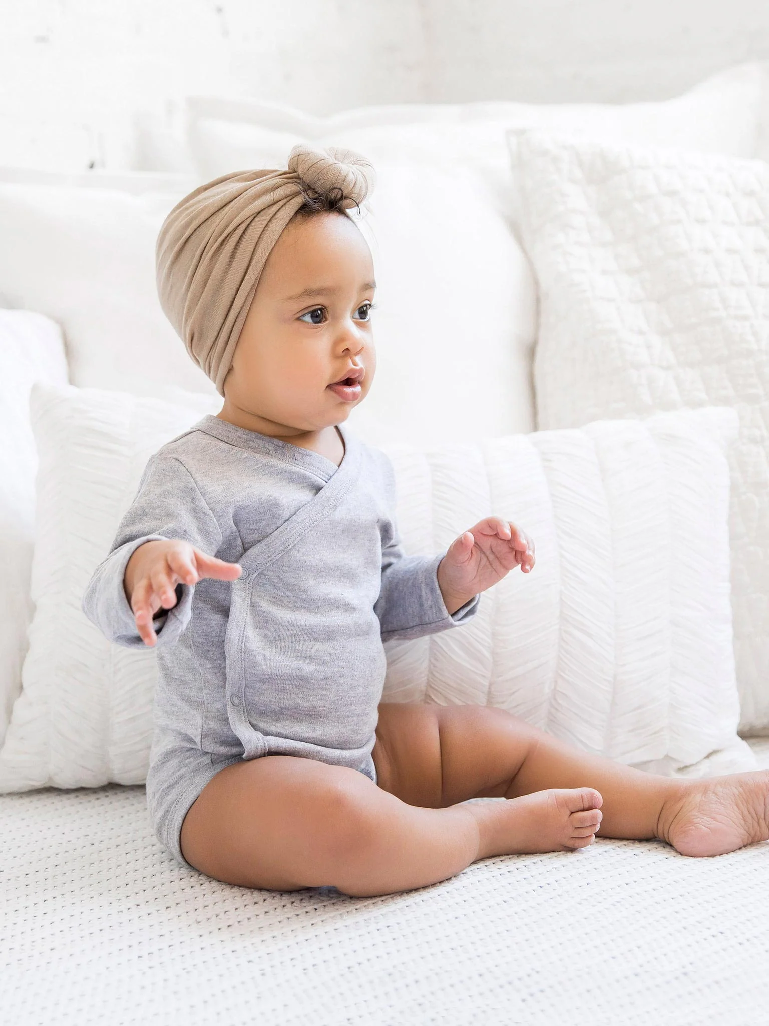 Classic Kimono Bodysuit - Long Sleeve