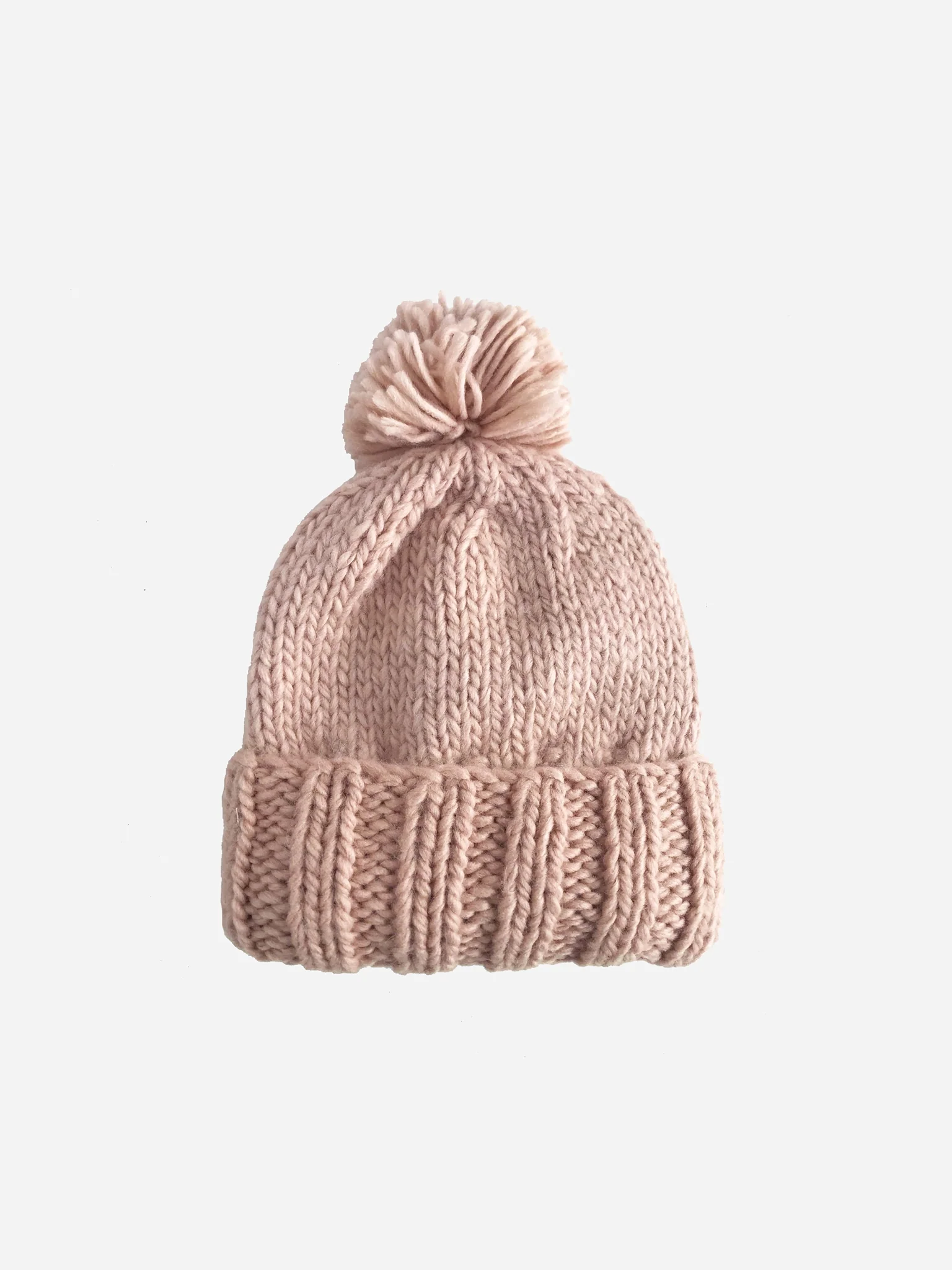 Pom Knit Hat
