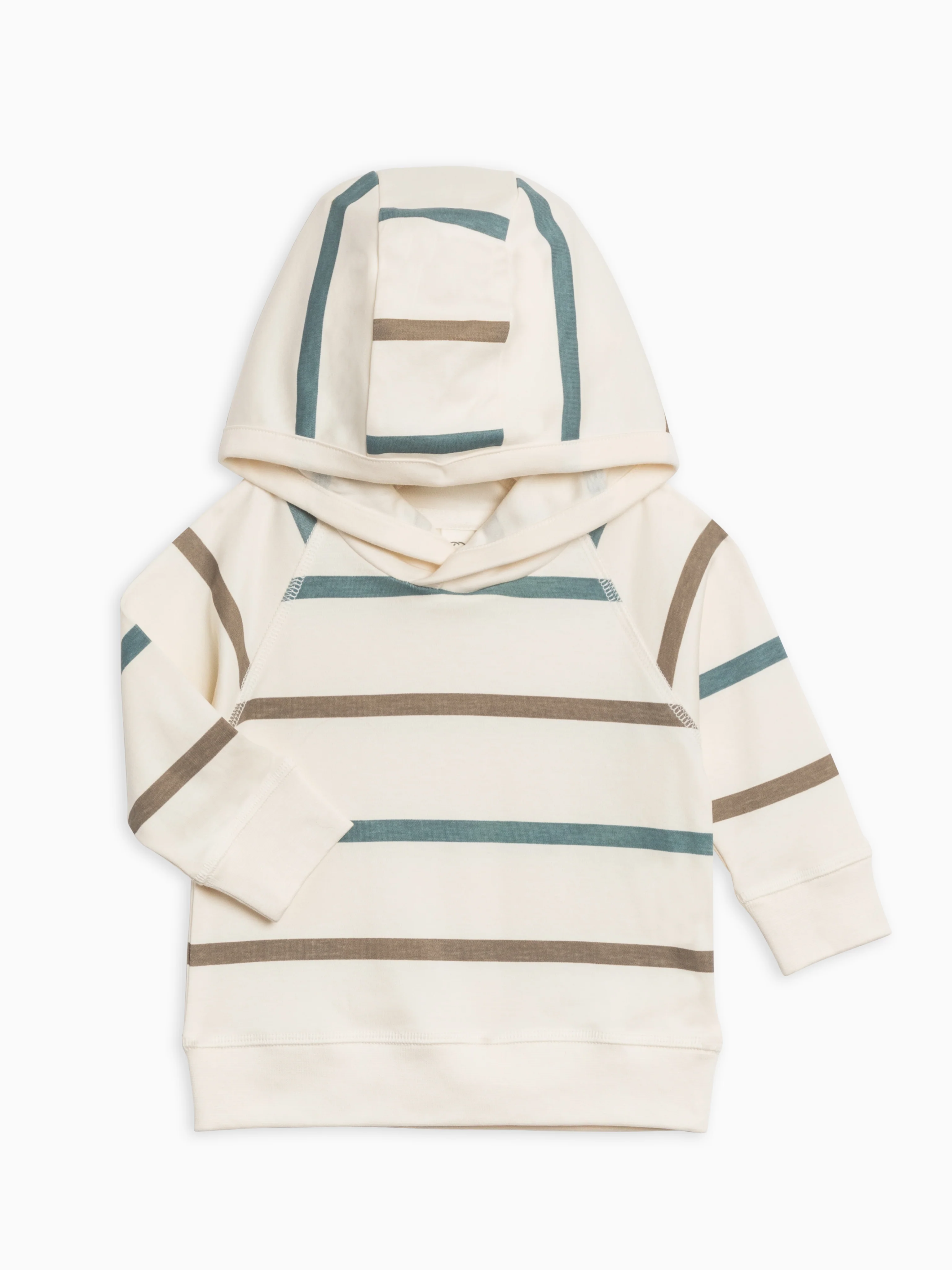 Max Stripe / Teal + Taupe / 2T