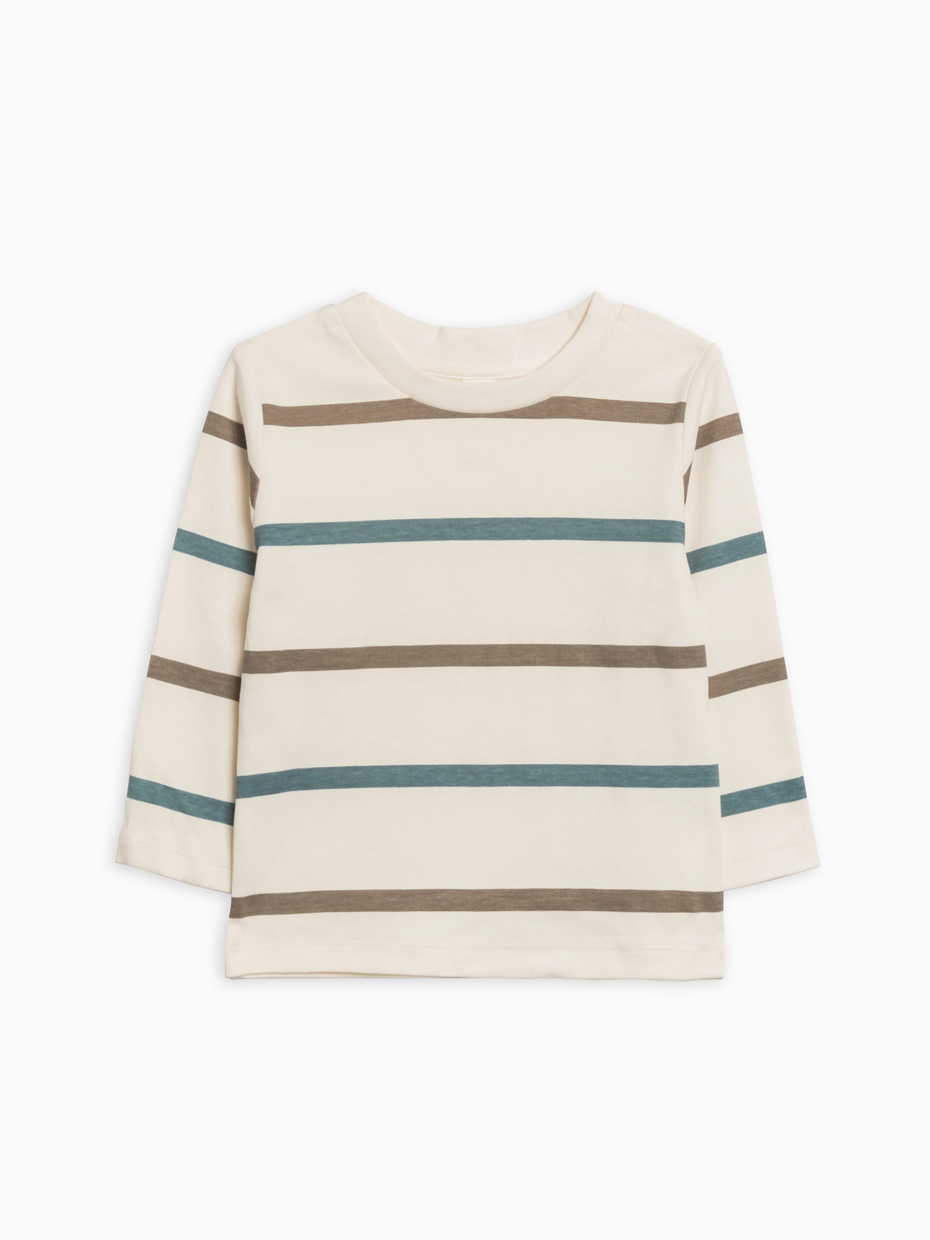 Max Stripe / Teal + Taupe / 18-24M