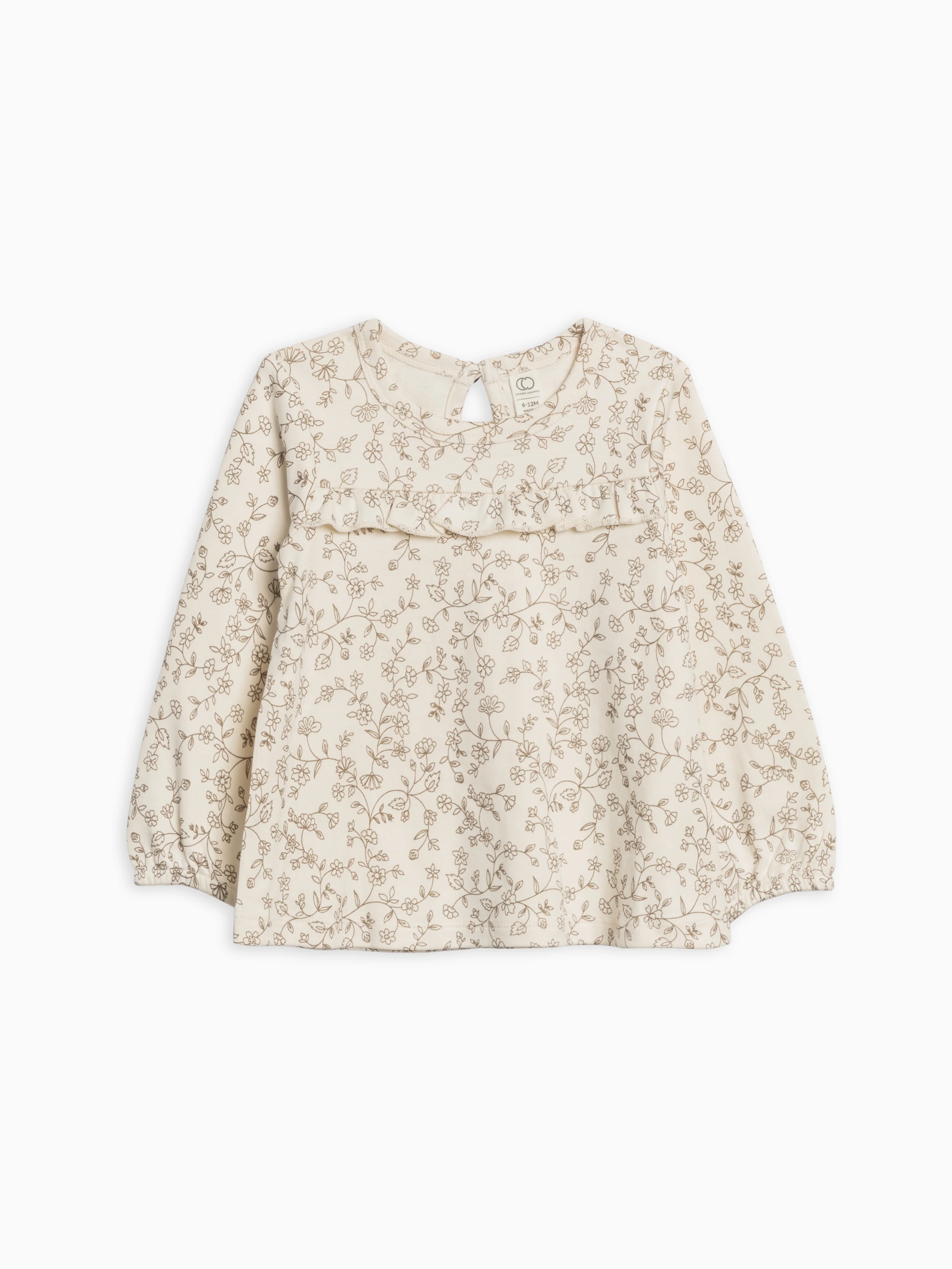 Sorren Ruffle Long Sleeve Top