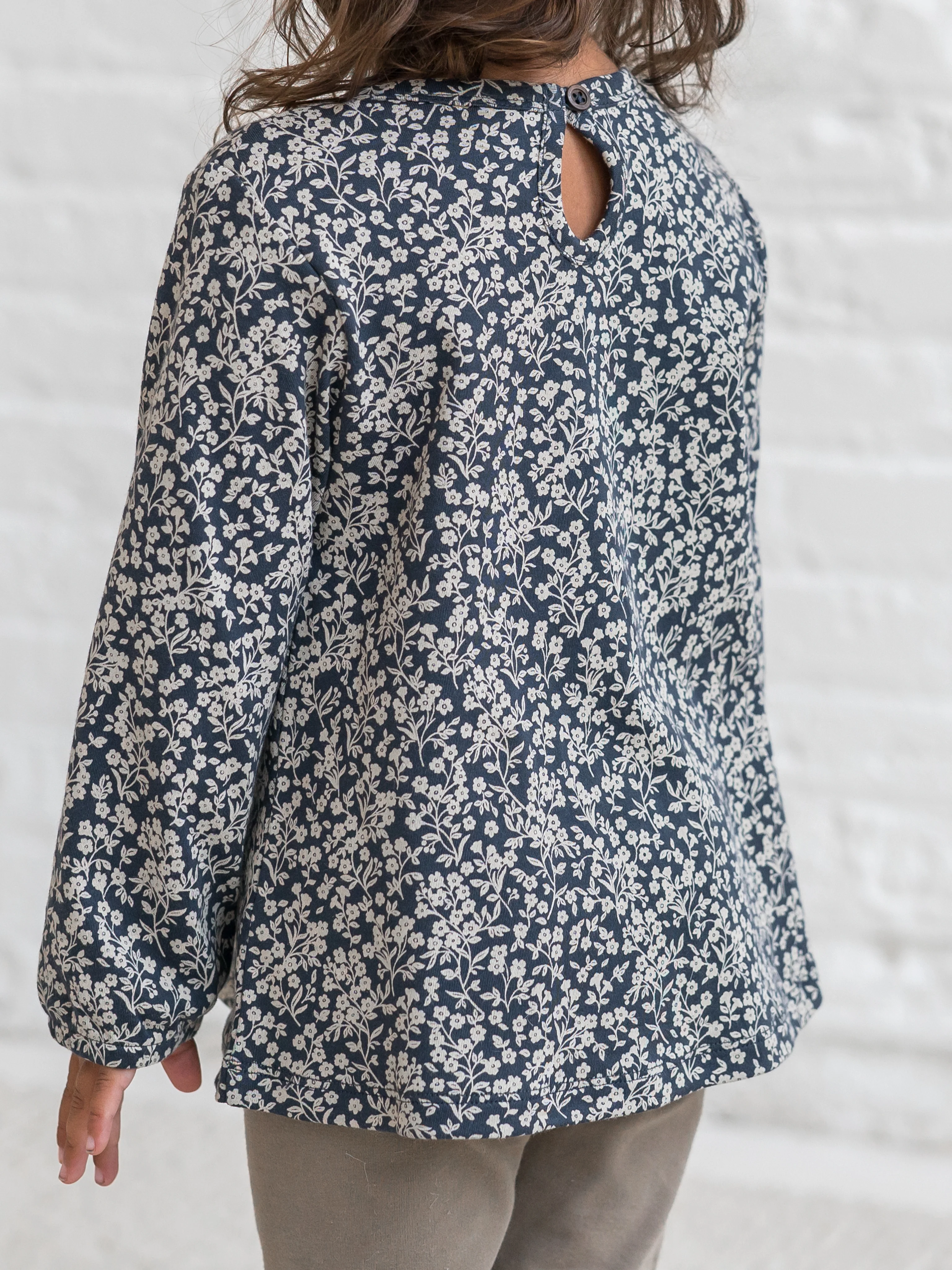 Sorren Ruffle Long Sleeve Top