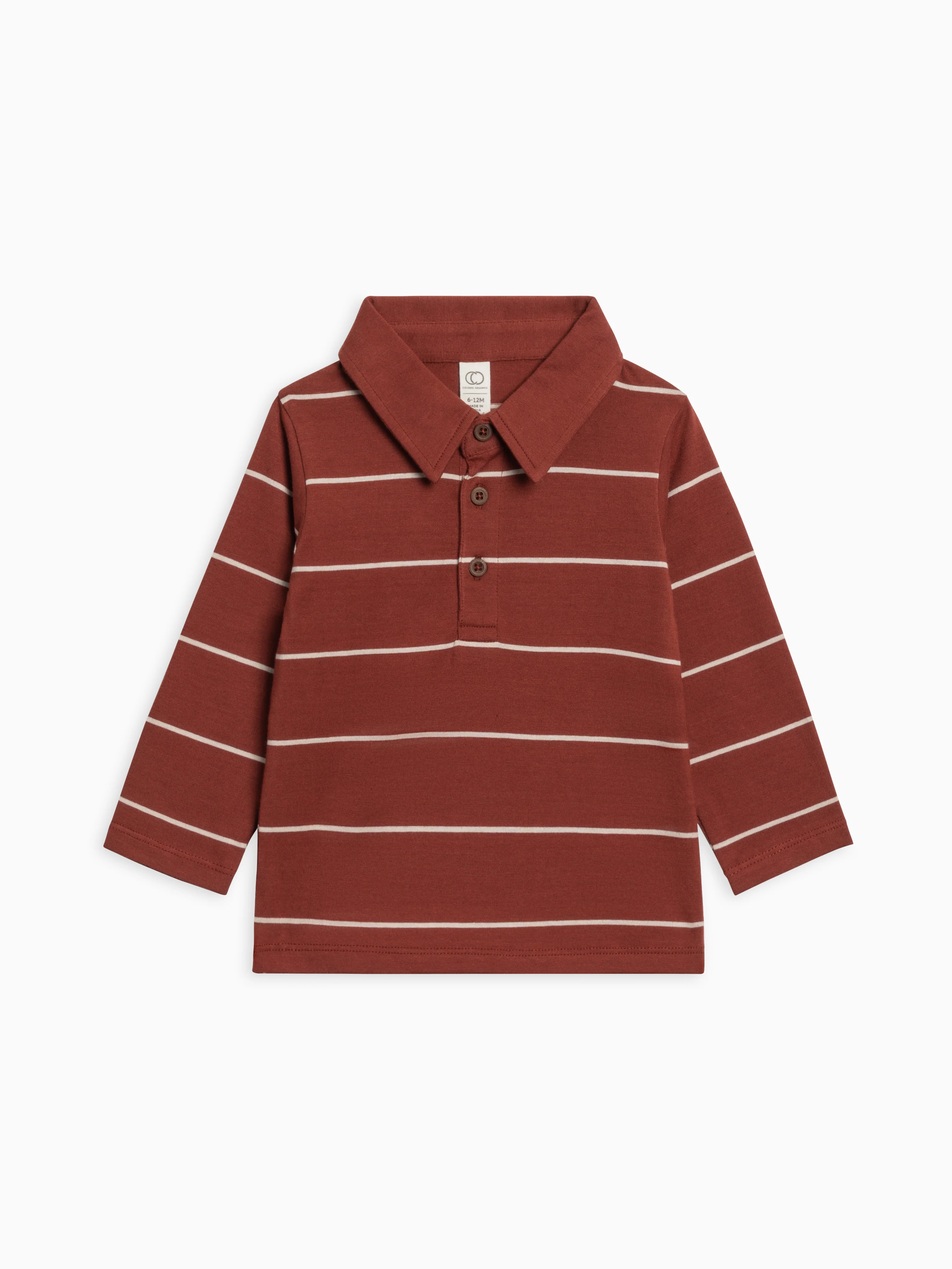Hunter Stripe / Garnet / 12-18M