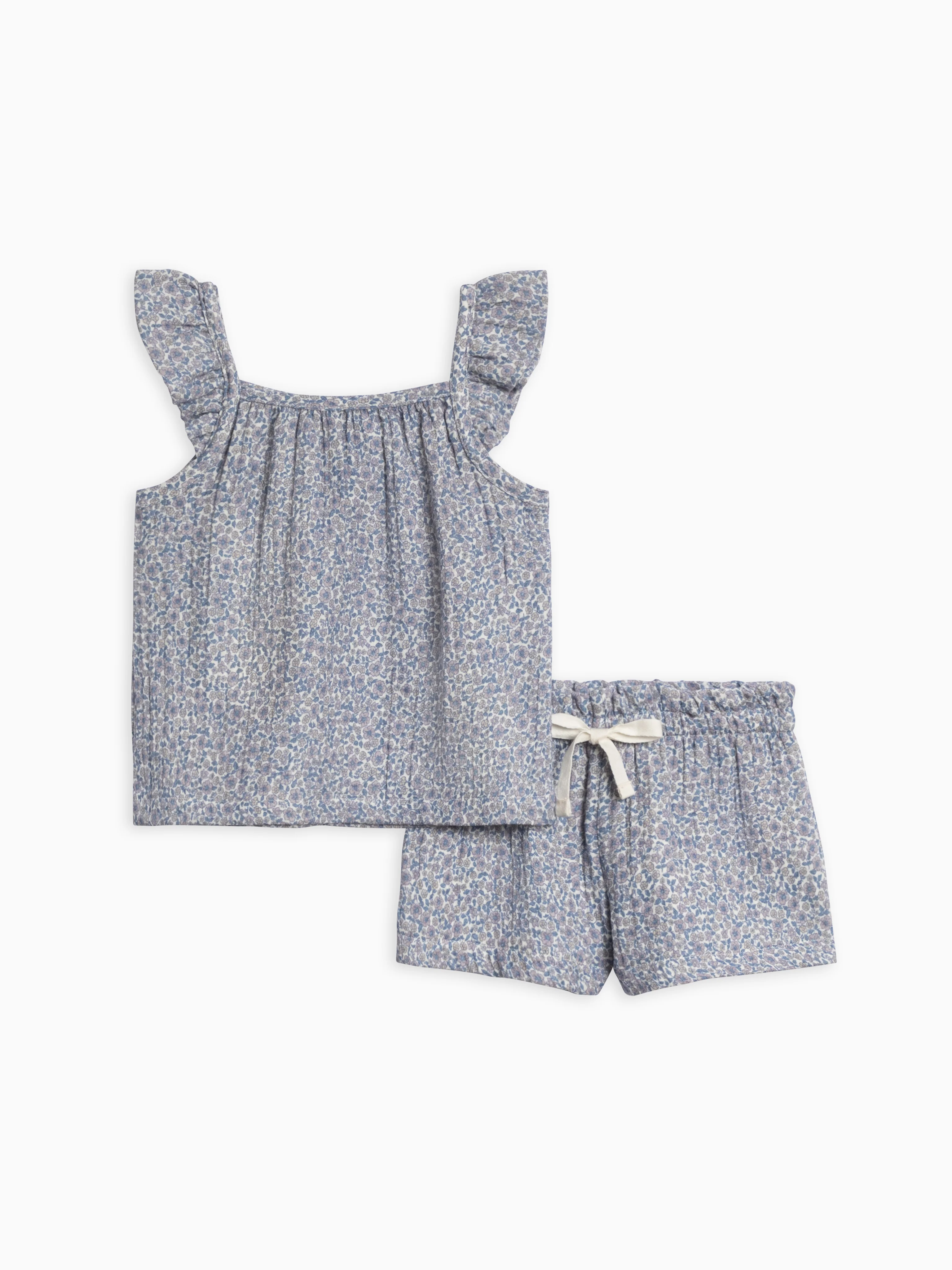 Nora Muslin Tank and Short Set