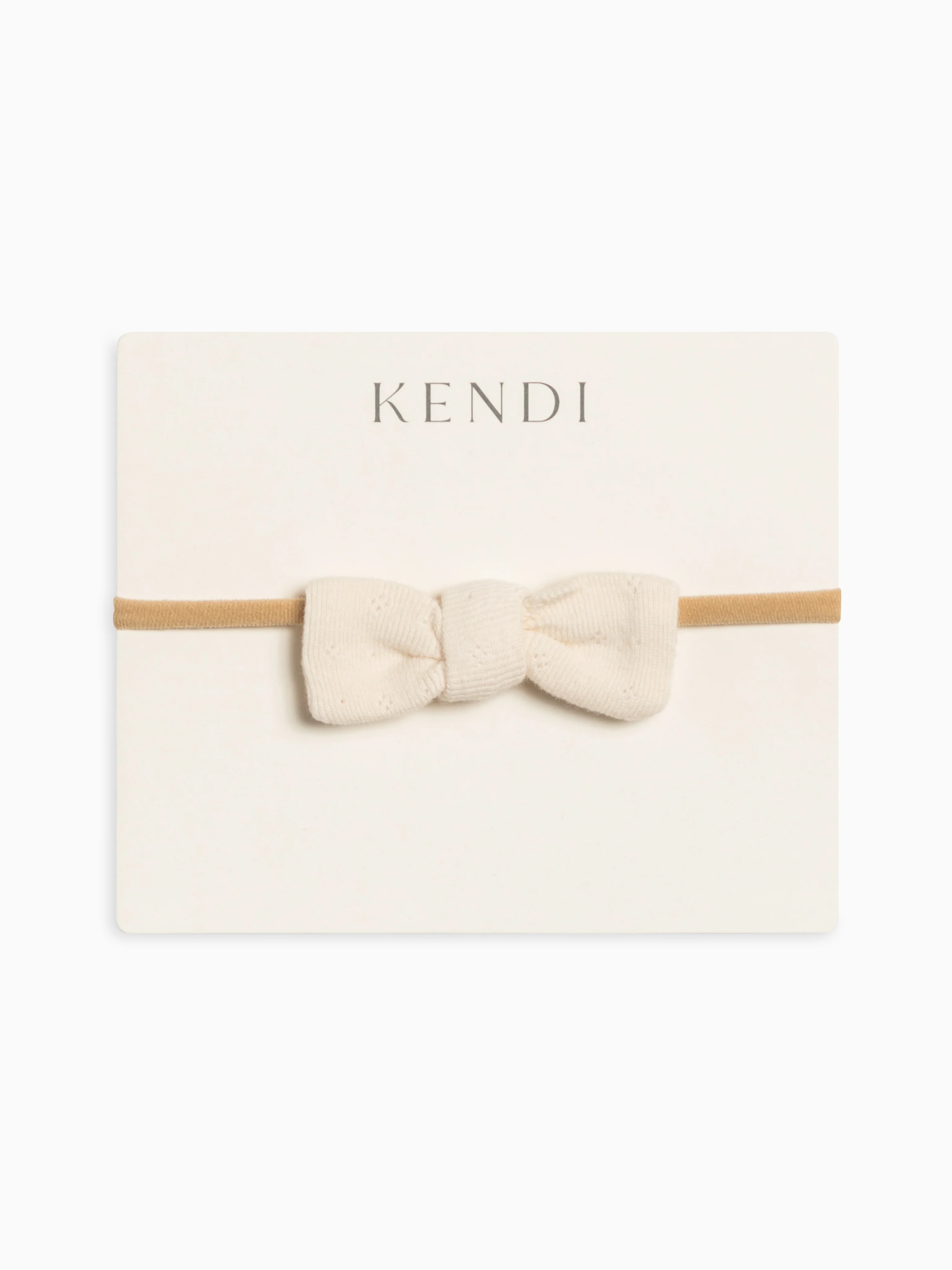 Pointelle Dainty Bow