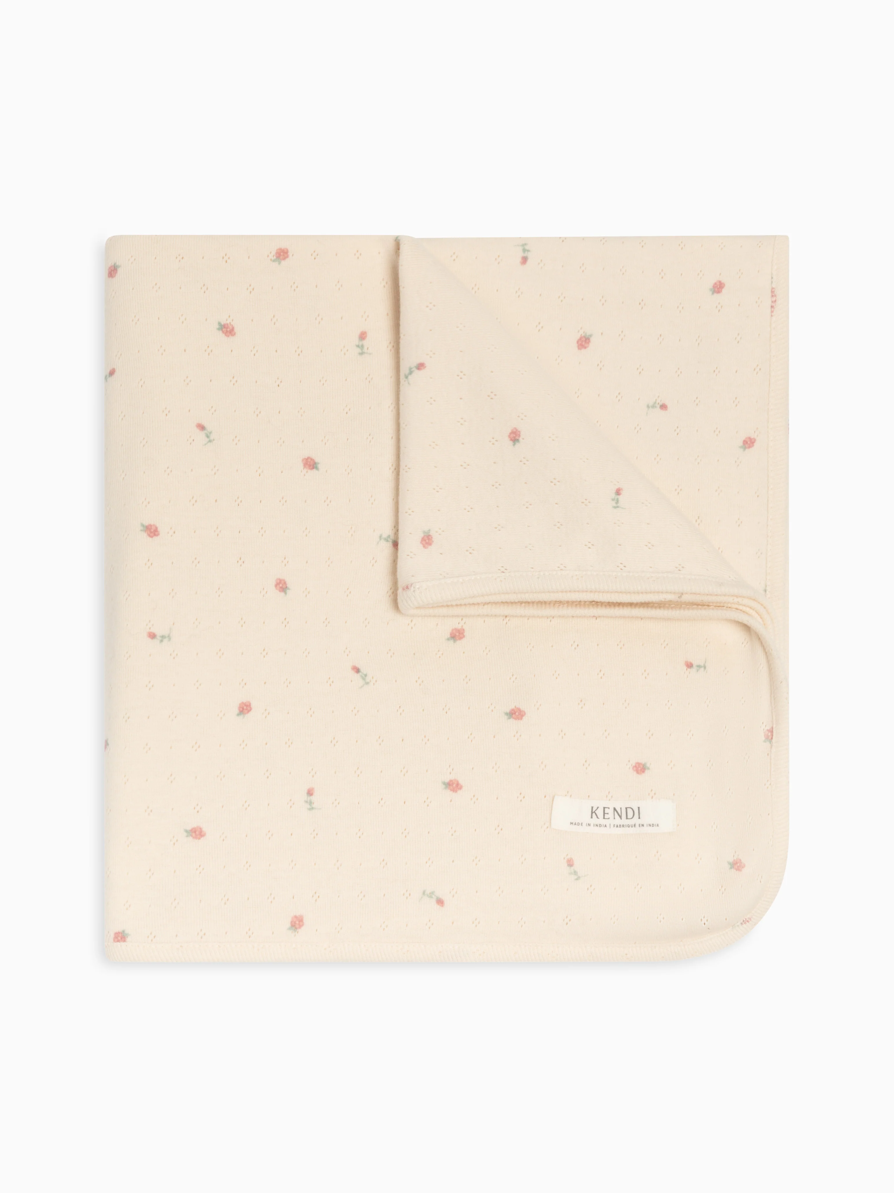 Pointelle Swaddle Blanket
